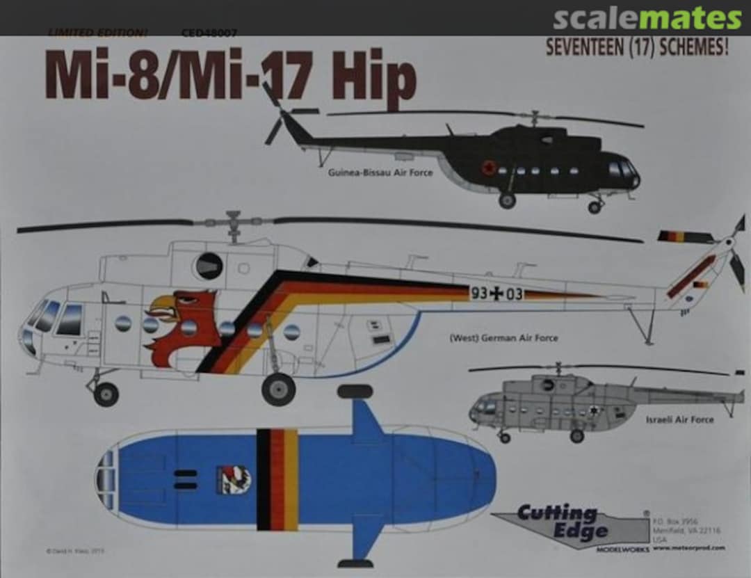 Boxart Mi-8/Mi-17 Hip CED48007 Cutting Edge Modelworks Boxart Mi-8/Mi-17 Hip CED48007 Cutting Edge Modelworks
