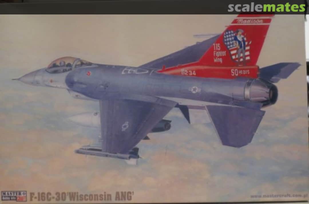 Boxart F16C-30 "Wisconsin ANG" D-74 MasterCraft