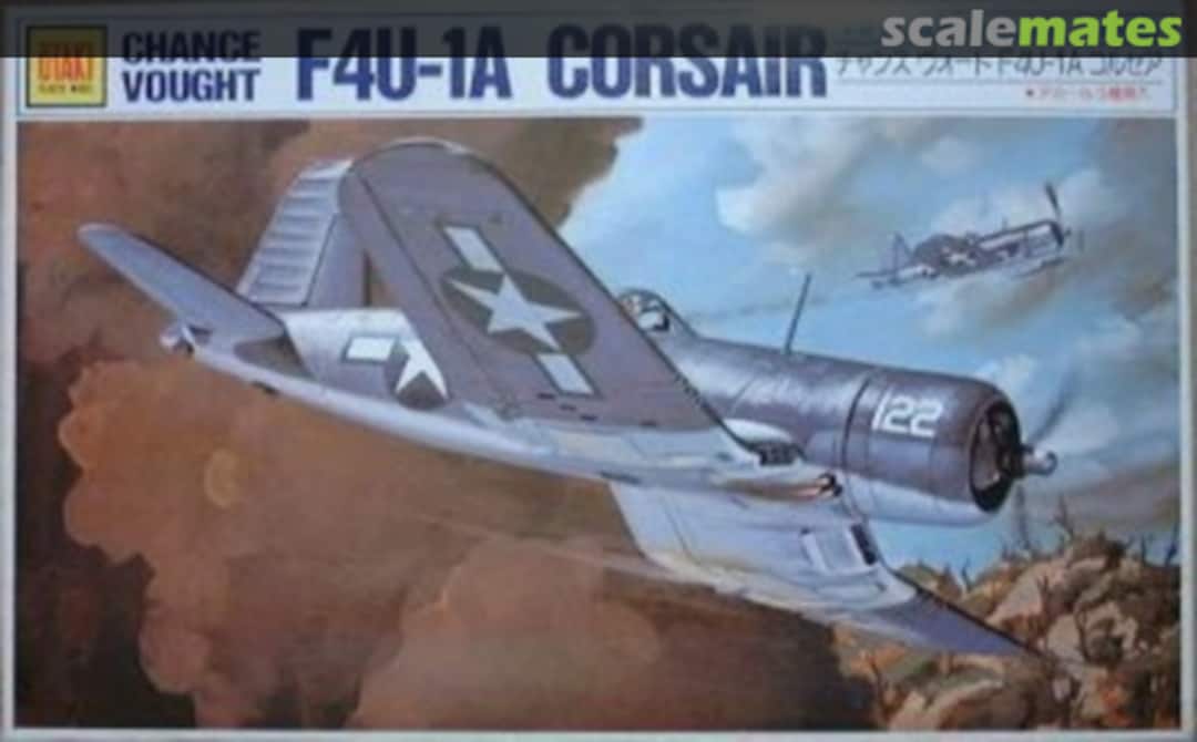 Boxart Chance Vought F4U-1A Corsair OT2-27-500 Otaki Boxart Chance Vought F4U-1A Corsair OT2-27-500 Otaki