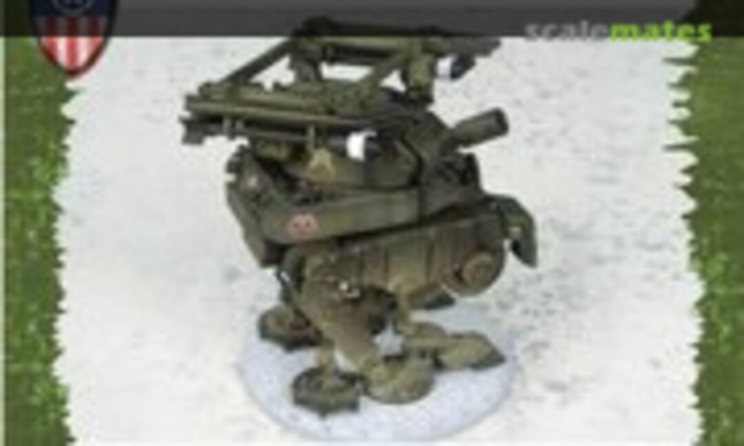 1:48 Medium Assault Walker - M2-F Steel Rain (Allies) (Dust-Models D502) D502