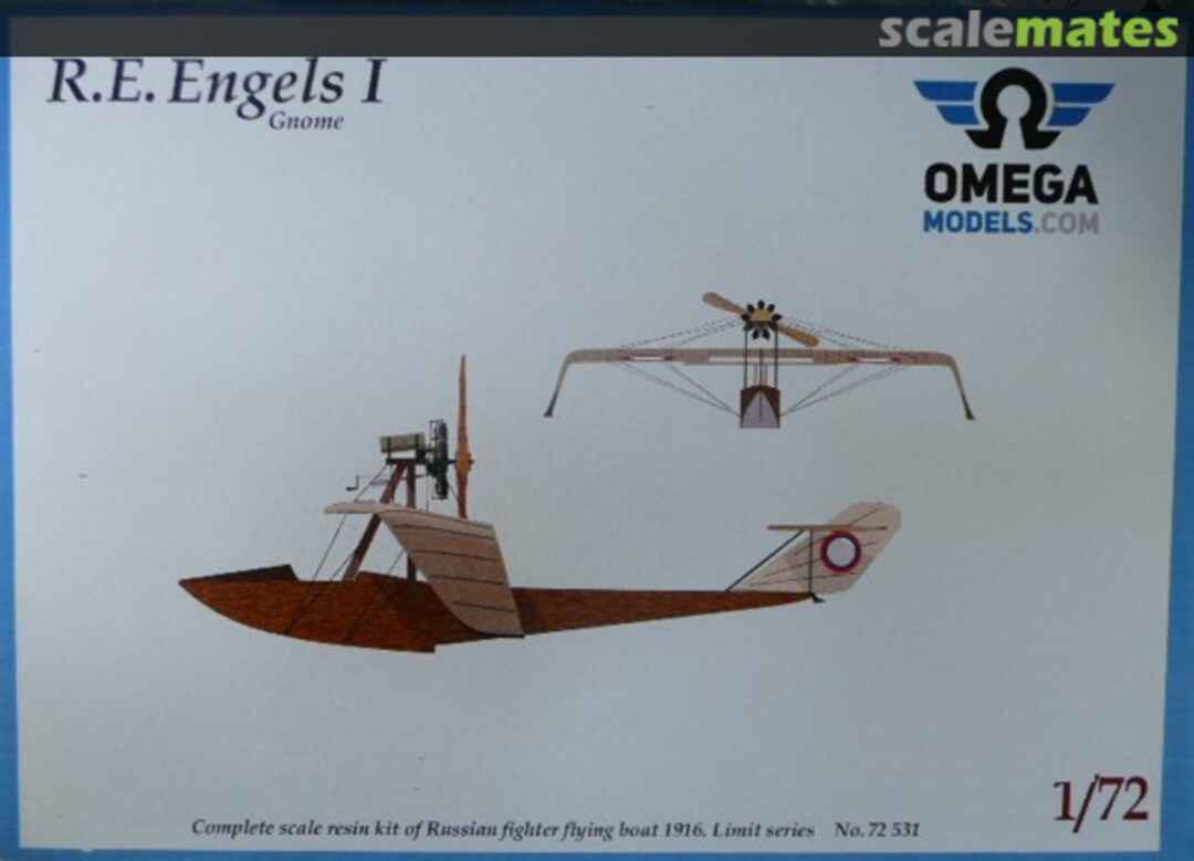 Boxart R.E. Engels I 72531 Omega Models Boxart R.E. Engels I 72531 Omega Models