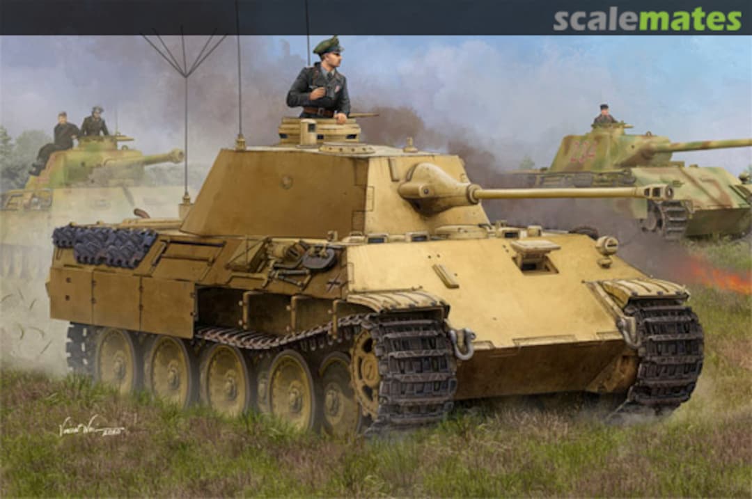 Boxart PzBeobWg V Aus. A 84534 HobbyBoss Boxart PzBeobWg V Aus. A 84534 HobbyBoss