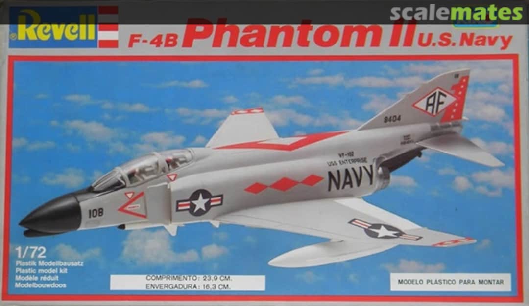 Boxart F-4B Phantom II U.S. Navy H-4339 Revell/Kiko Boxart F-4B Phantom II U.S. Navy H-4339 Revell/Kiko