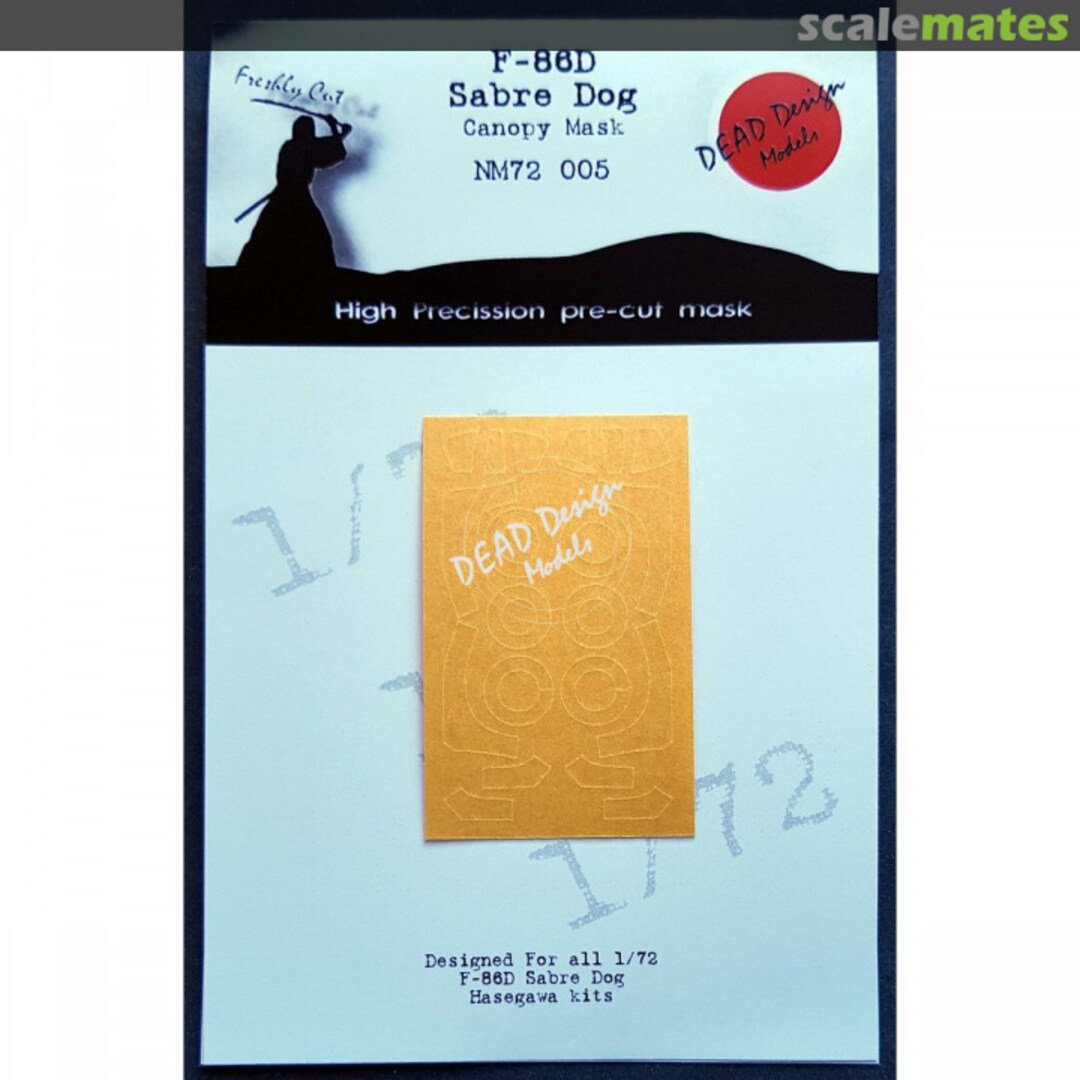 Boxart F-86D Sabre Dog NM72005 DEAD Design Models Boxart F-86D Sabre Dog NM72005 DEAD Design Models