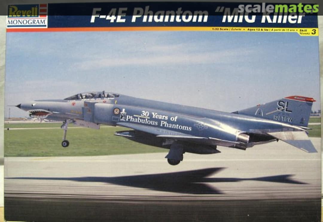 Boxart F-4E Phantom "MiG Killer" 85-4668 Revell Monogram Boxart F-4E Phantom "MiG Killer" 85-4668 Revell Monogram