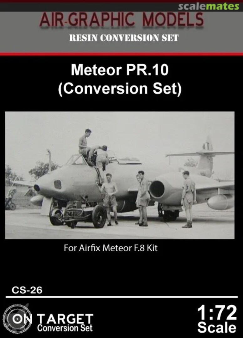 Boxart Gloster Meteor PR.10 CS-26 Air-Graphics Models