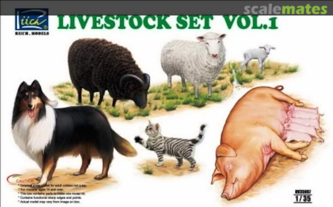Boxart Livestock Set RV35007 Riich.Models Boxart Livestock Set RV35007 Riich.Models