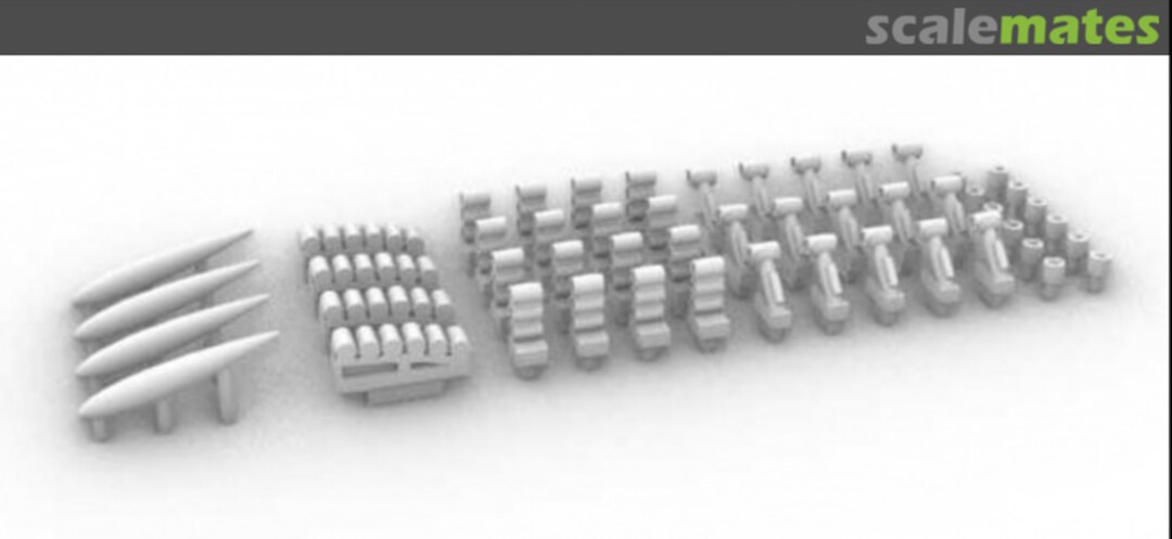 Boxart Depth Charge Set STA257 Starling Models