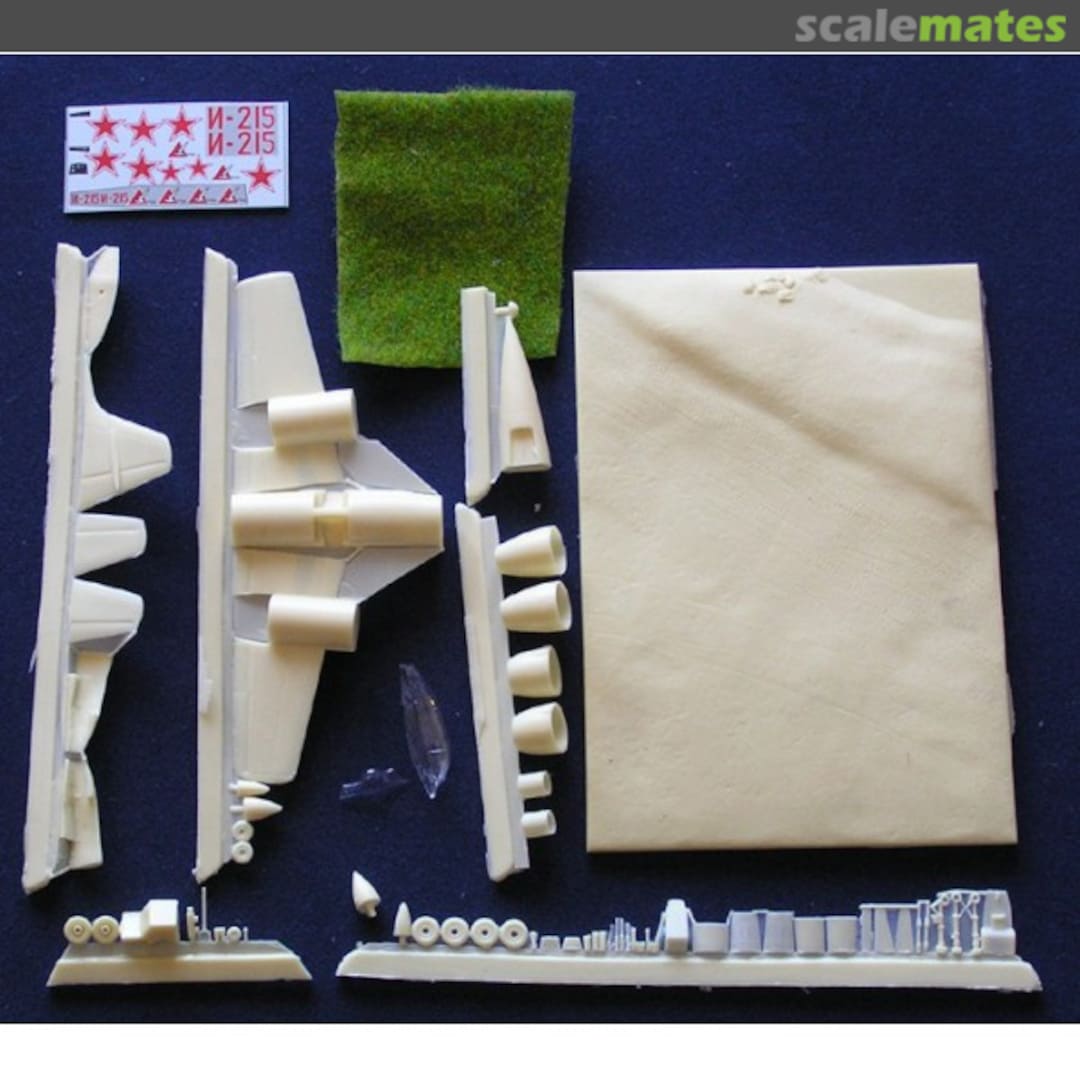 Contents Alexejev I-215 + start.car + airfield 72 461 Omega Models Contents Alexejev I-215 + start.car + airfield 72 461 Omega Models