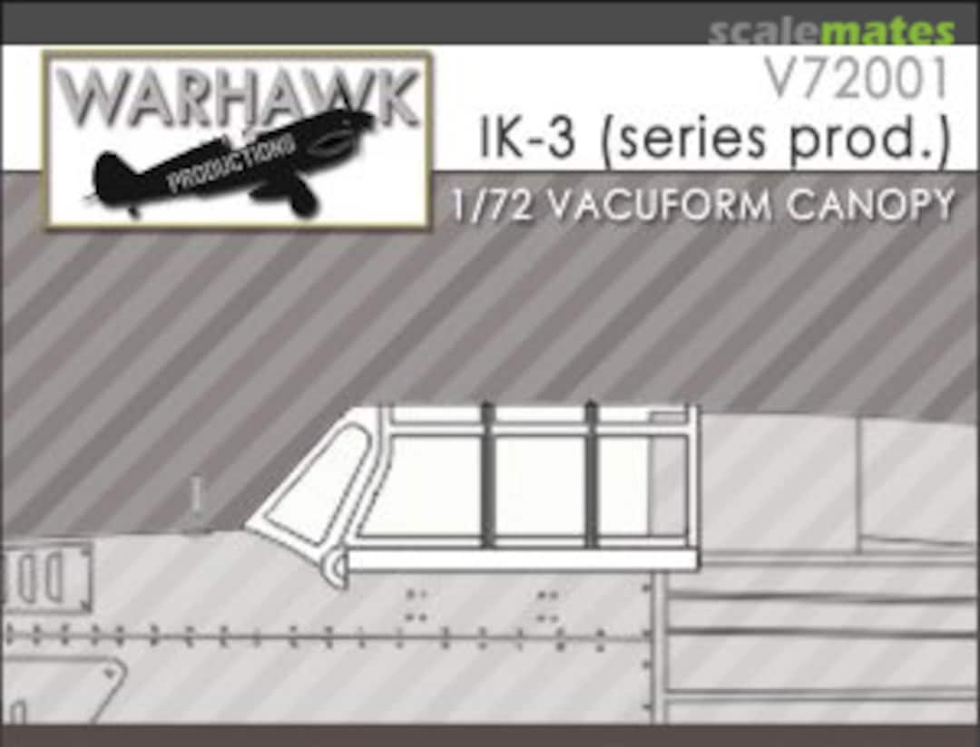 Boxart IK-3 (Series Prod.) V72001 Warhawk Productions Boxart IK-3 (Series Prod.) V72001 Warhawk Productions