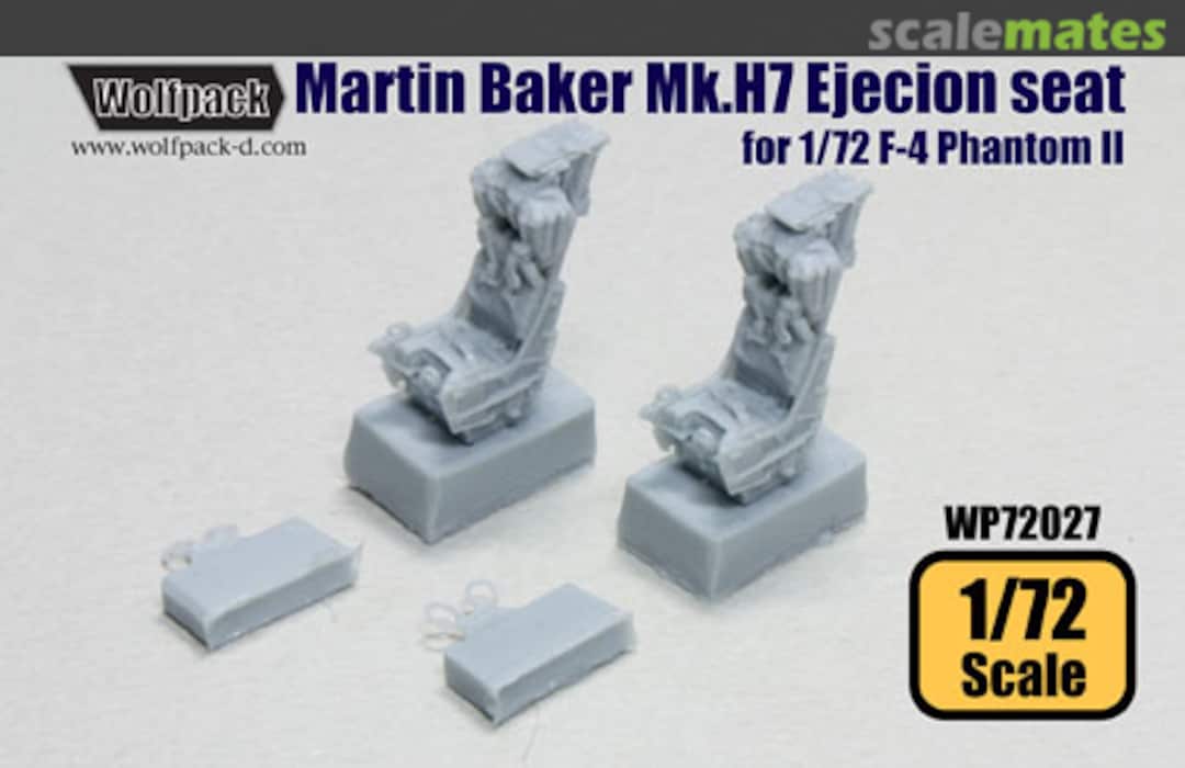Boxart Martin Baker Mk.H7 Ejection Seat Set WP72027 Wolfpack Boxart Martin Baker Mk.H7 Ejection Seat Set WP72027 Wolfpack