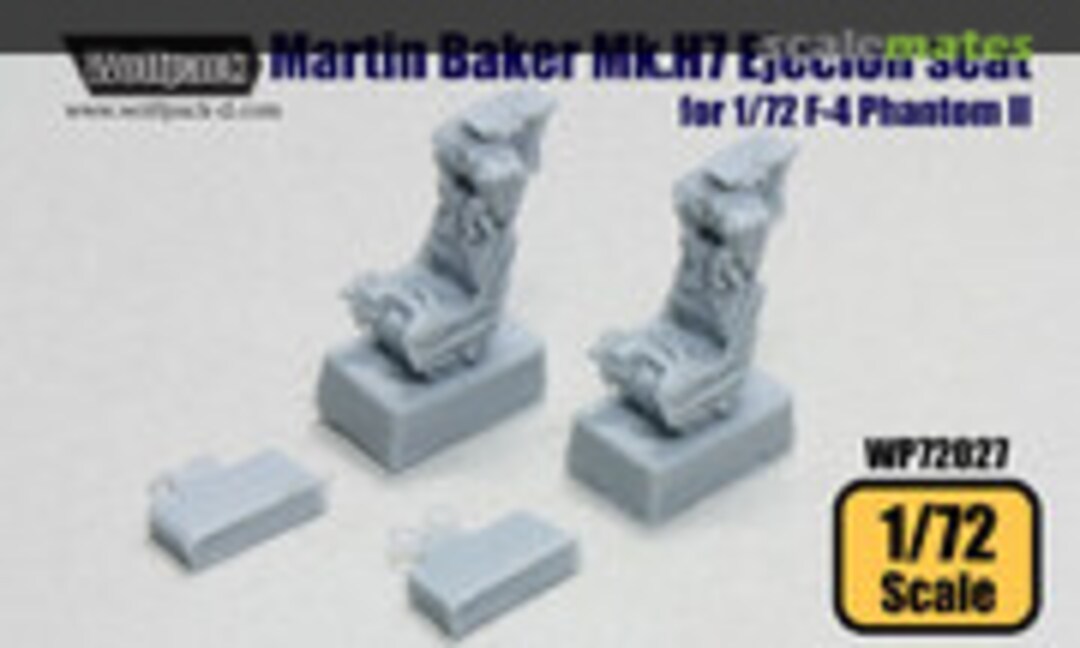 1:72 Martin Baker Mk.H7 Ejection Seat Set (Wolfpack WP72027)