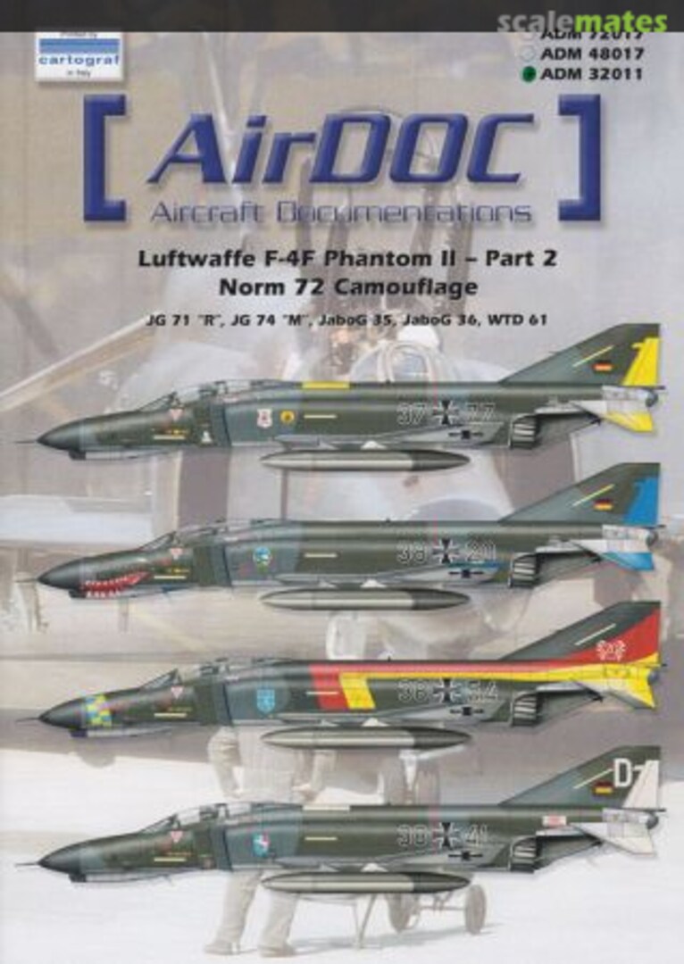 Boxart Luftwaffe F-4F Phantom II - Part2 ADM32011 AirDOC Boxart Luftwaffe F-4F Phantom II - Part2 ADM32011 AirDOC