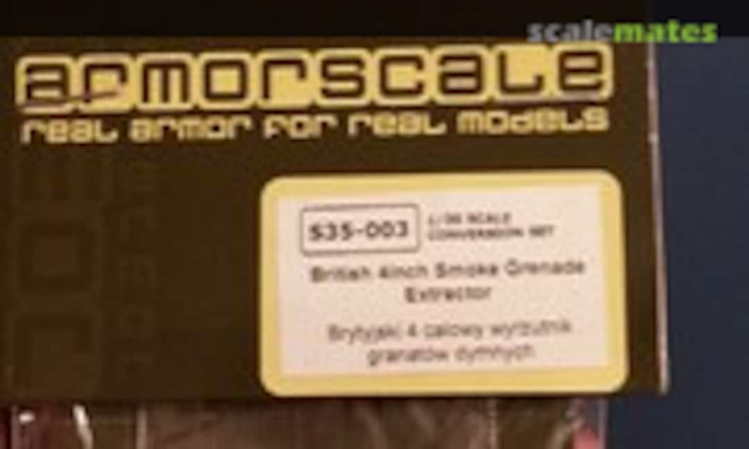 1:35 British 4 Inch Smoke Grenade Launcher (Armorscale S35-003)