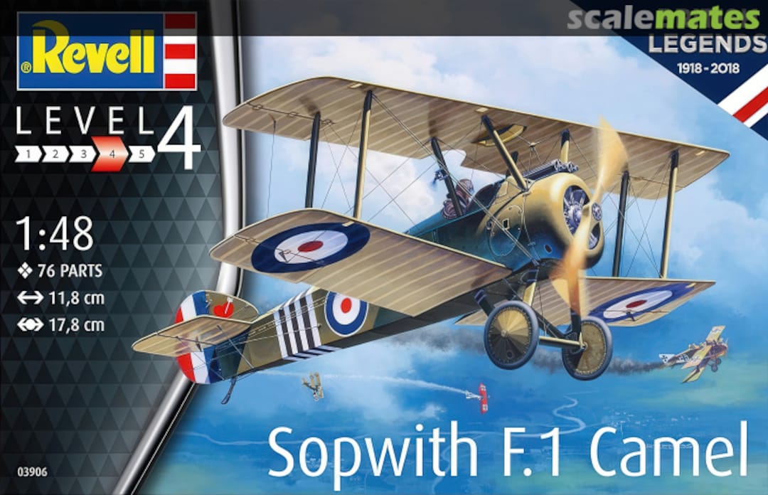 Boxart Sopwith F.1 Camel 03906 Revell Boxart Sopwith F.1 Camel 03906 Revell