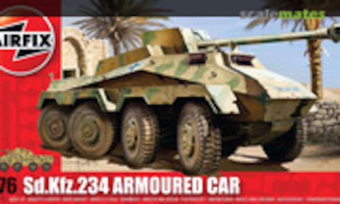 1:76 Sd.Kfz.234 Armoured Car (Airfix A01311)