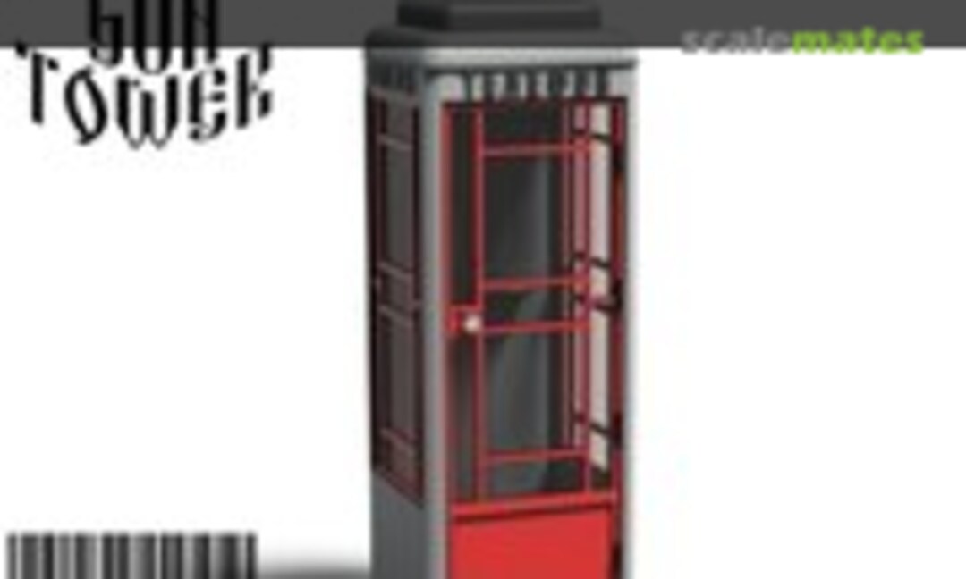 1:35 Soviet Telephone Booth, Kit 1 (Guntower Models GT 35218) GT 35218