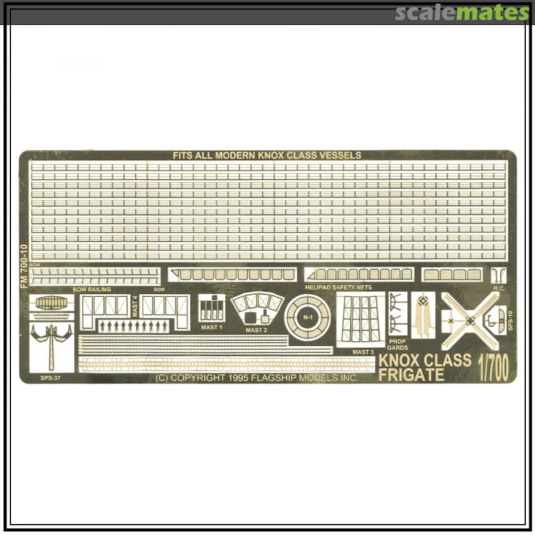 Boxart Knox Class Frigate detail set FM 700-10 Flagship Models Boxart Knox Class Frigate detail set FM 700-10 Flagship Models