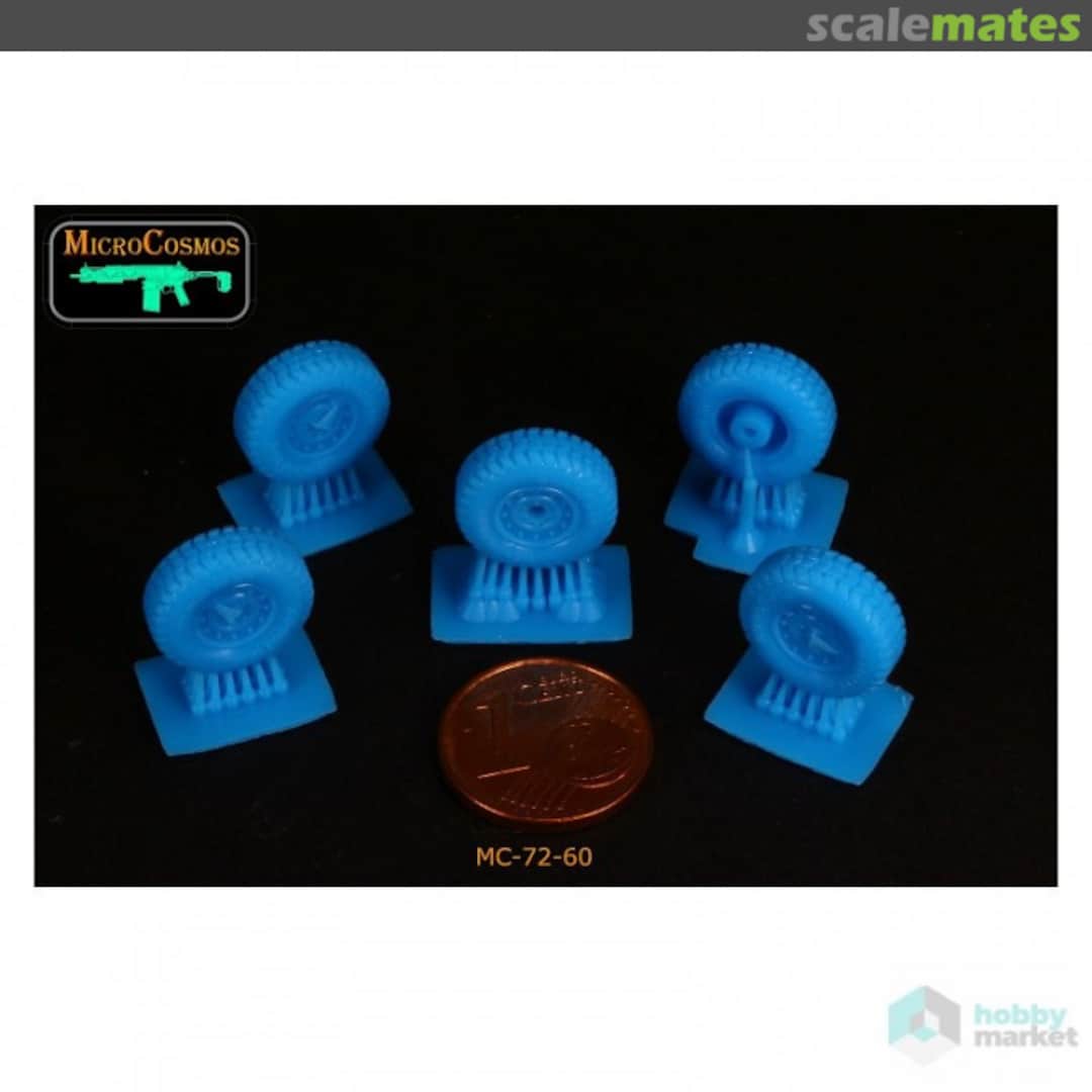 Boxart Greek Humvee Wheel Set , 1/72 MC-72-60 3D MicroCosmos Boxart Greek Humvee Wheel Set , 1/72 MC-72-60 3D MicroCosmos