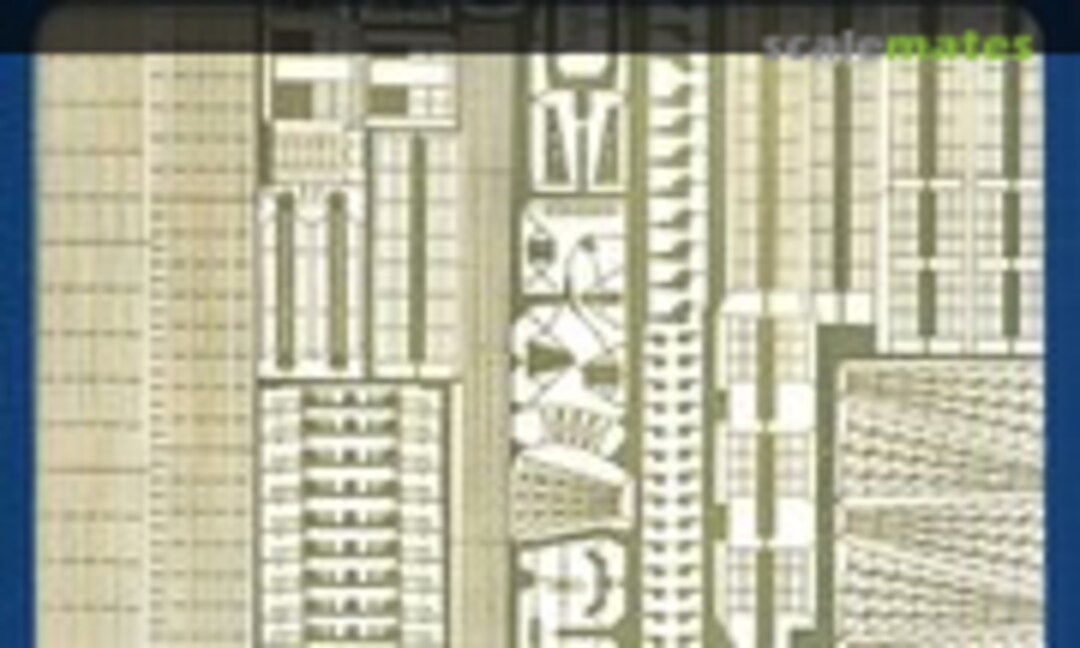 1:700 Photo Etched Parts for WWII USN Aircraft Carrier Essex Class (Pit-Road PE-97) PE-97