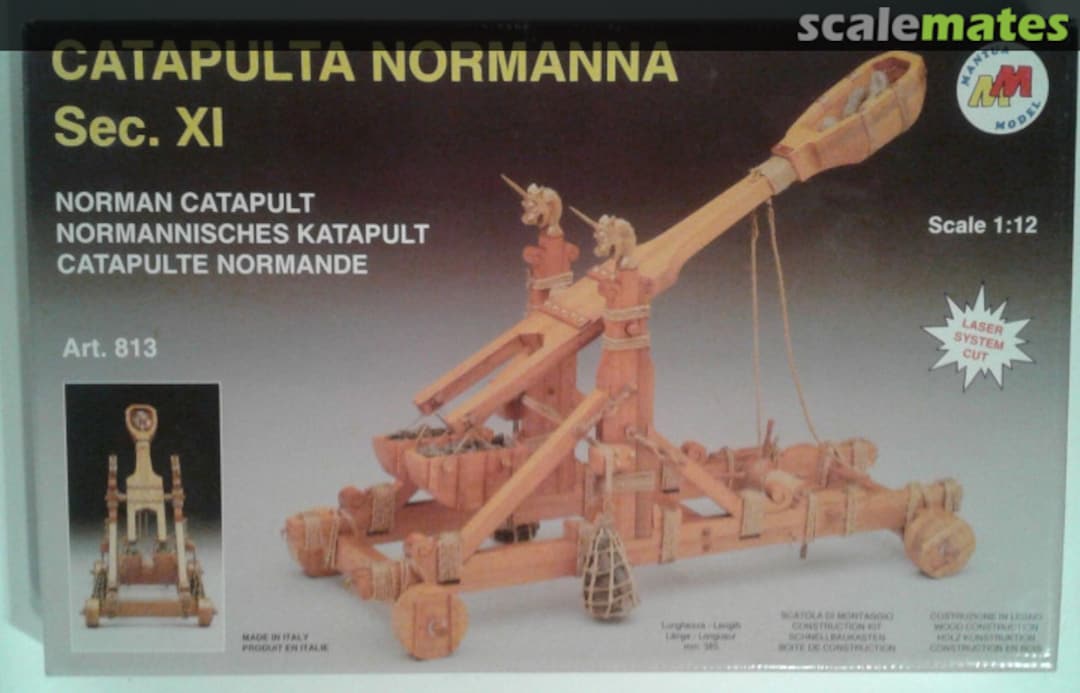 Boxart Catapulta Normanna 813 Mantua Model Boxart Catapulta Normanna 813 Mantua Model