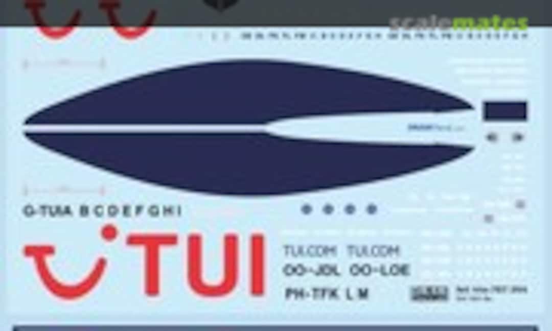 1:144 TUI 787-8 Dreamliners (Draw Decal 44-787-29A) 44-787-29A