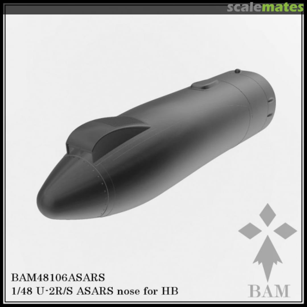 Boxart U2R/S ASARS nose BAM48106ASARS BAM Models Boxart U2R/S ASARS nose BAM48106ASARS BAM Models