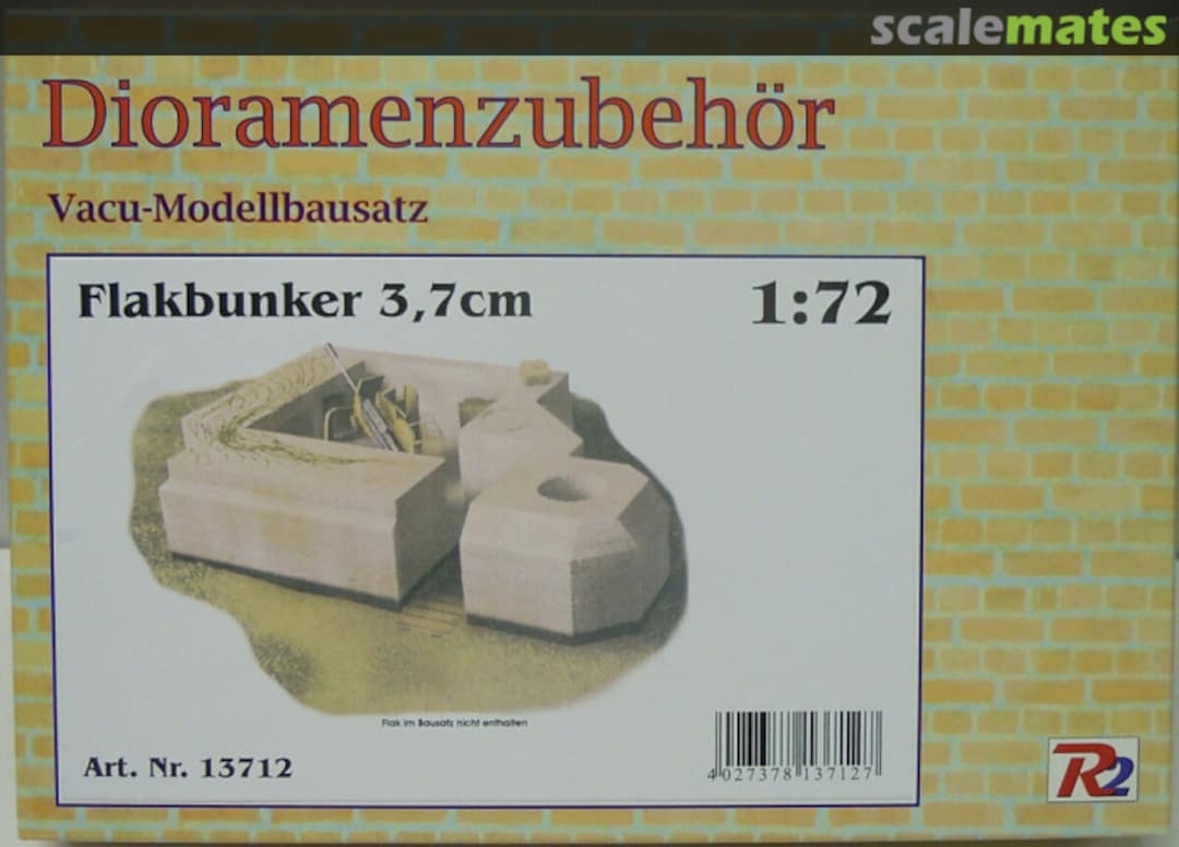 Boxart Flakbunker 3,7cm 13712 R2 Boxart Flakbunker 3,7cm 13712 R2