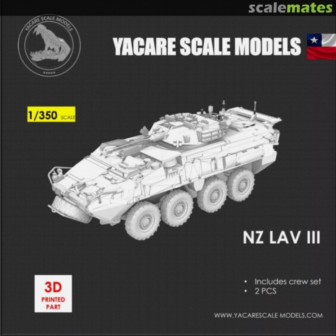 Boxart NZ LAV III Yacare Scale Models Boxart NZ LAV III Yacare Scale Models