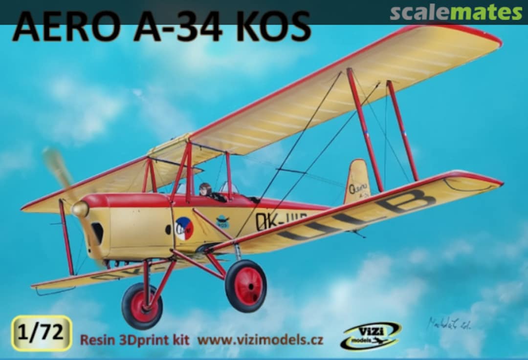 Boxart AERO A-34 KOS VZ72039 ViZi models