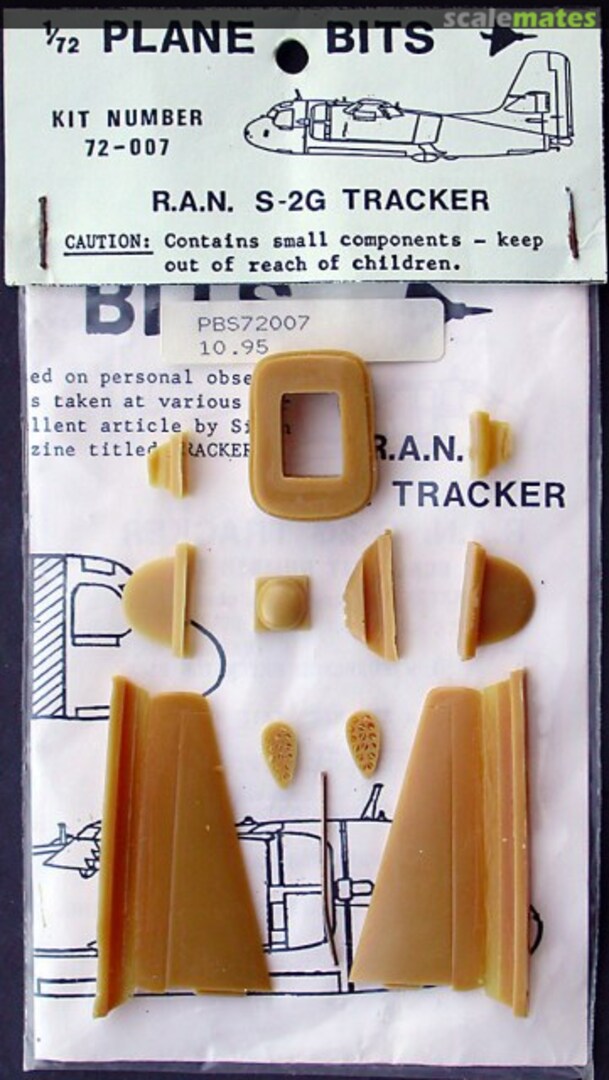 Boxart S-2G Tracker 72-007 Plane Bits Boxart S-2G Tracker 72-007 Plane Bits