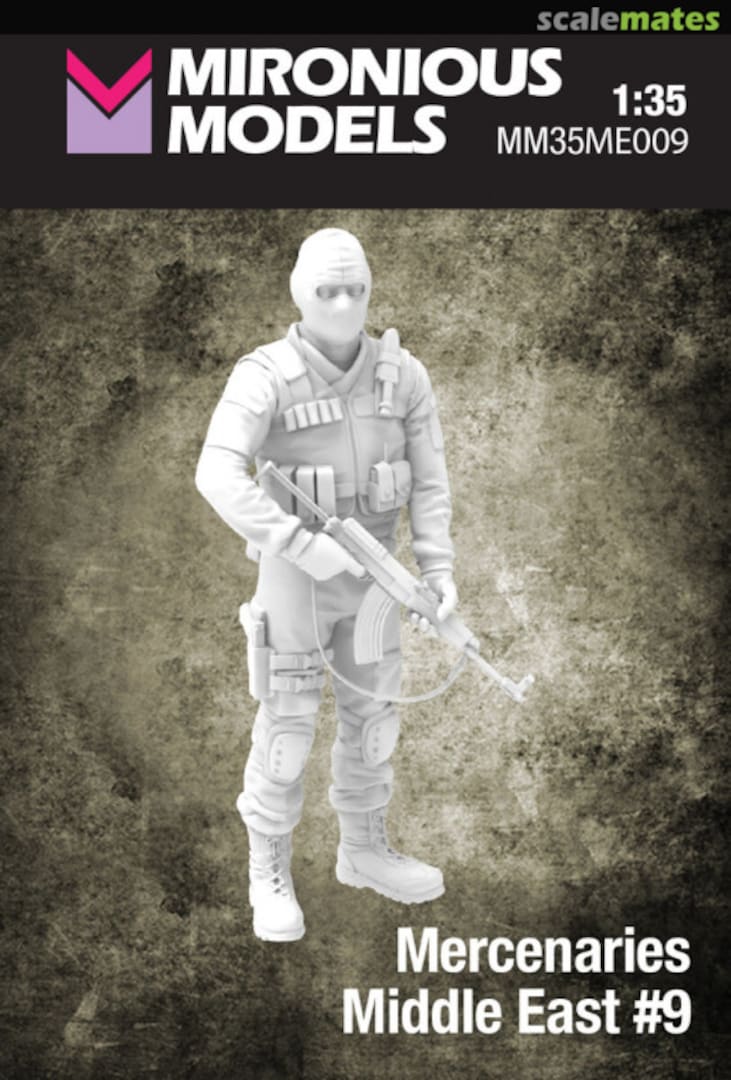 Boxart Mercenaries Middle East No.9 (1 Figure / 3D-Printed) MM35ME009 Mironious Models Boxart Mercenaries Middle East No.9 (1 Figure / 3D-Printed) MM35ME009 Mironious Models