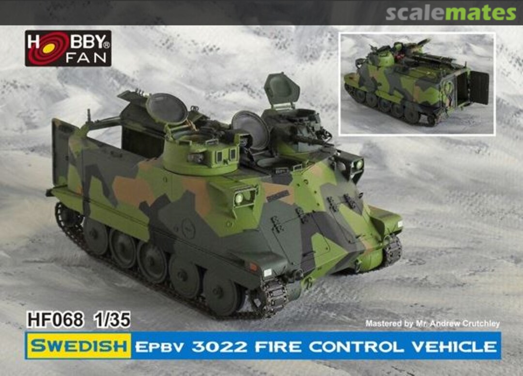 Boxart Swedish EPBV 3022 Fire Control Vehicle HF068 Hobby Fan Boxart Swedish EPBV 3022 Fire Control Vehicle HF068 Hobby Fan