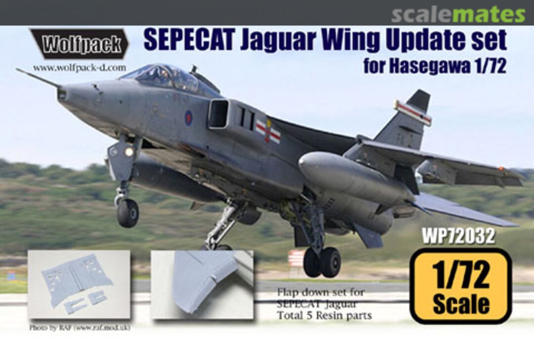 Boxart SEPECAT Jaguar Wing Update Set WP72032 Wolfpack Boxart SEPECAT Jaguar Wing Update Set WP72032 Wolfpack