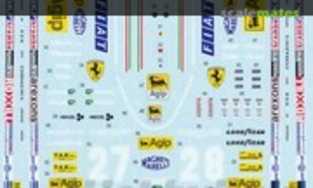 1:20 Ferrari 126C2 Fiat Agip (Tabu Design TABU20041) TABU20041