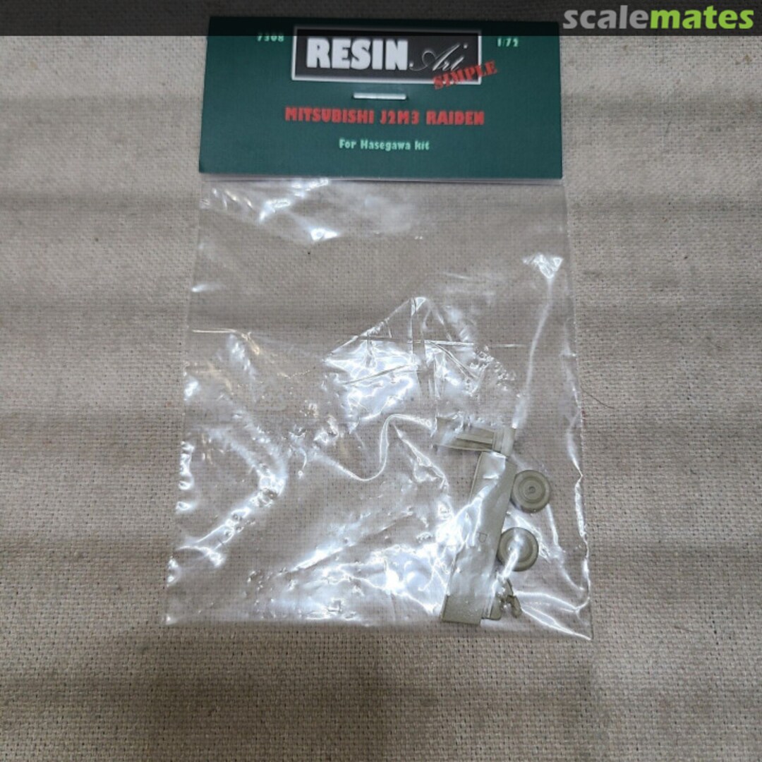 Boxart Mitsubishi J2M3 Raiden 7308 Resin Art Boxart Mitsubishi J2M3 Raiden 7308 Resin Art