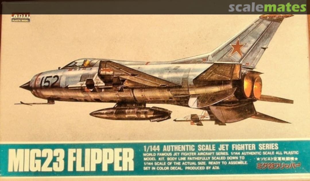 Boxart MiG 23 Flipper A394-100 ARII Boxart MiG 23 Flipper A394-100 ARII