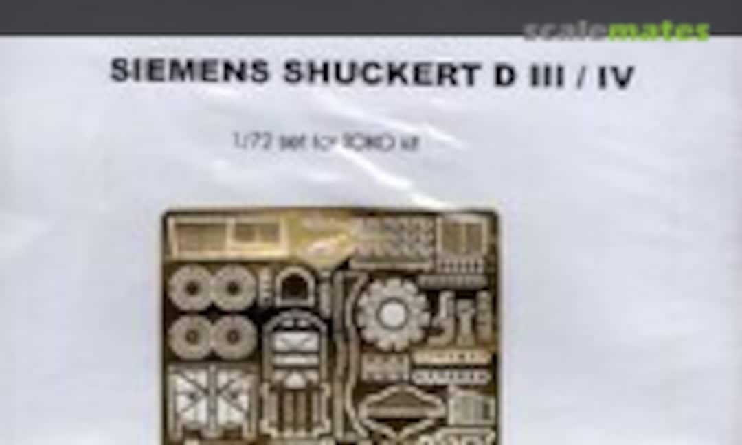 1:72 Siemens Shuckert D III / IV (modelsUA CH72002) CH72002