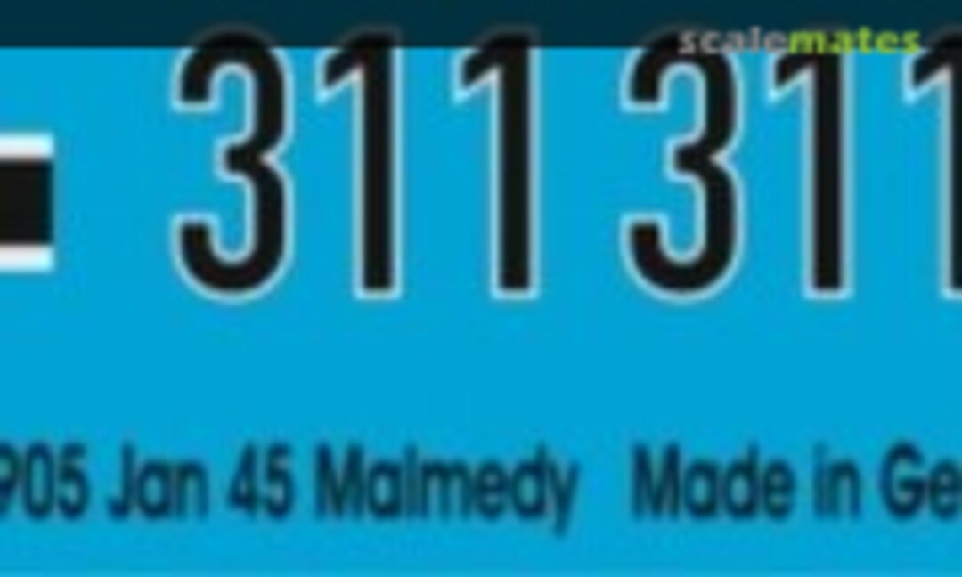 1:16 Sturmgeschutz STuG III Ausf. F Brigade 905 Jan 45 Malmedy (Peddinghaus-Decals EP 1561) EP 1561