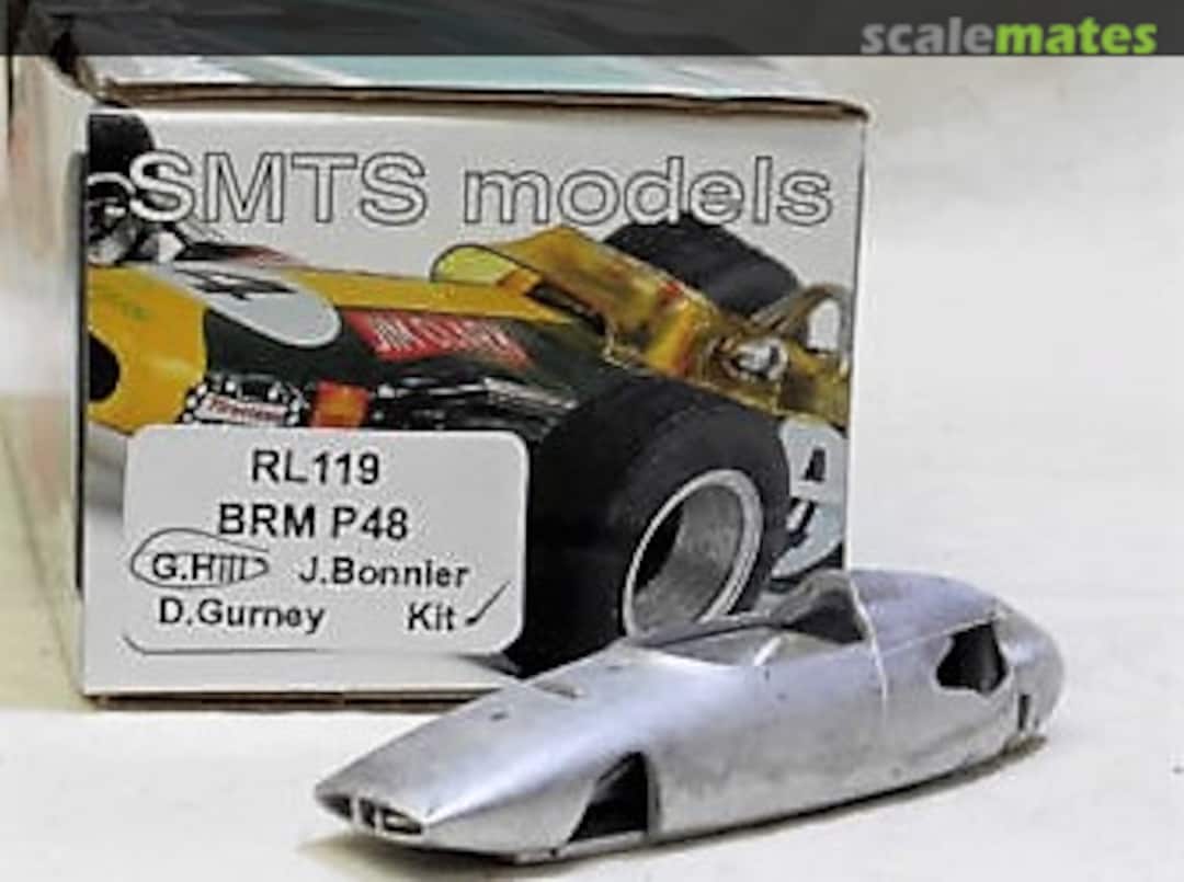 Boxart BRM P48 RL119 Scale Model Technical Service Boxart BRM P48 RL119 Scale Model Technical Service