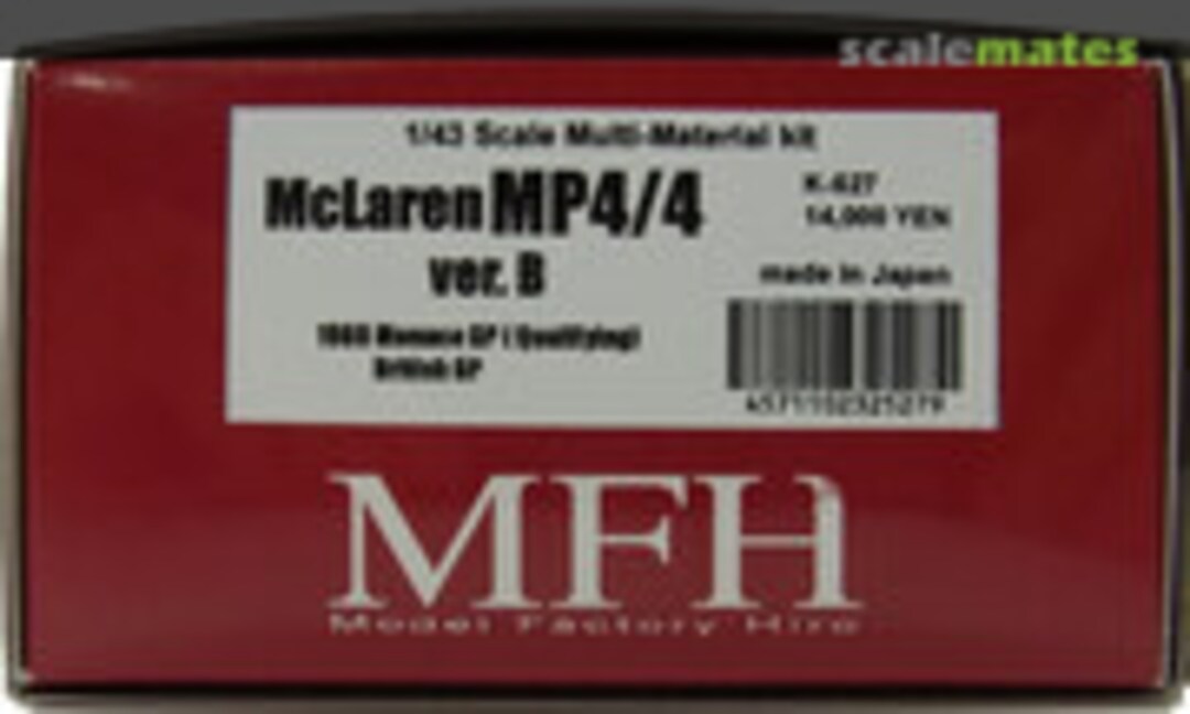 1:43 McLaren MP4/4 (Model Factory Hiro K-527) K-527