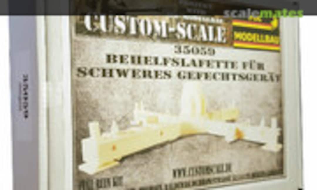 1:35 Behelfslafette für schweres Kampfgerät (Custom-Scale 35059) 35059