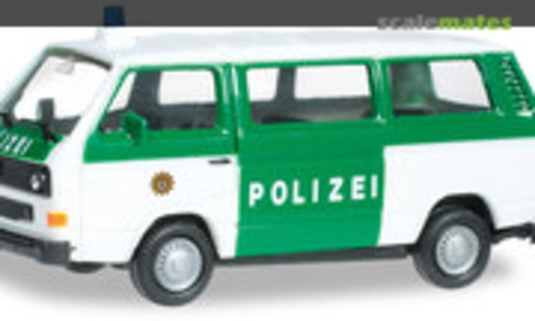 1:87 VW T3 Bus "Berlin police department" (Herpa 091442)