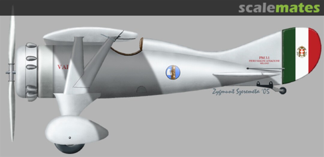 Boxart Piero Magni 3/1 A155 Choroszy Modelbud Boxart Piero Magni 3/1 A155 Choroszy Modelbud