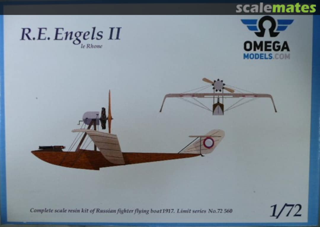 Boxart R.E. Engels II 72560 Omega Models Boxart R.E. Engels II 72560 Omega Models