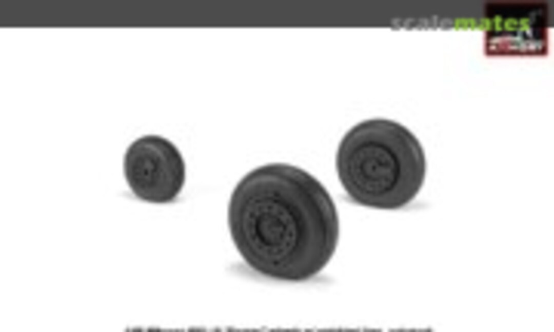 1:48 Wheels set for MiG-19 Farmer w/weighted tires (Armory AW48030)