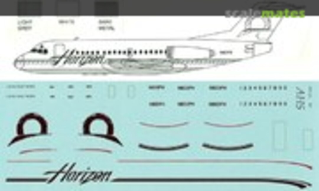 1:144 Fokker F28 Fellowship 1000 (Airline Hobby Supplies AHS4035) AHS4035