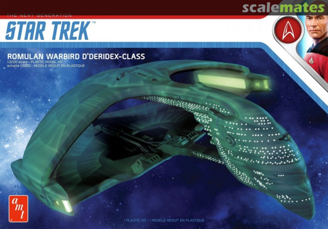 Boxart Romulan Warbird D'deridex-Class 1125 AMT Boxart Romulan Warbird D'deridex-Class 1125 AMT