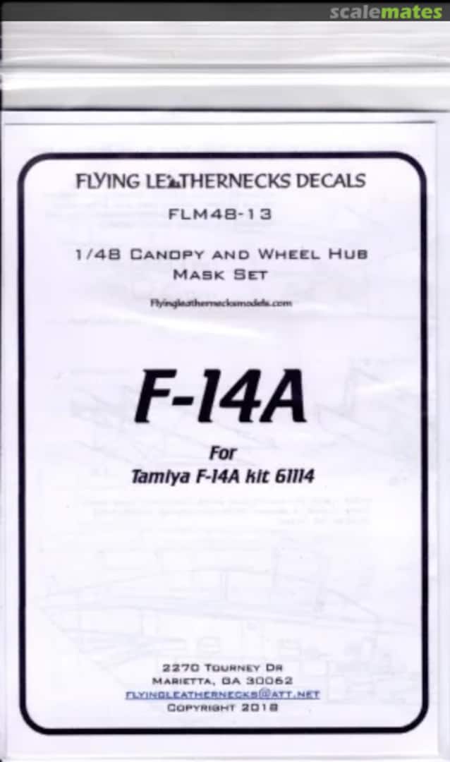 Boxart F-14A FLM48-13 Flying Leathernecks Boxart F-14A FLM48-13 Flying Leathernecks