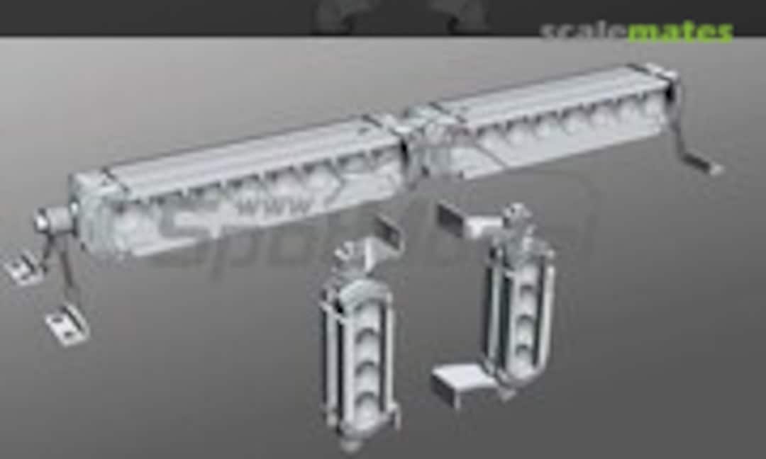 1:24 Leds Rally Lamps - Type A (D.A.B. Models DAB24-004) DAB24-004